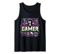Soy un Gamer con Controller Power Camiseta sin Mangas