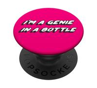 Soy un Genio en una Botella | Canción de música Pop de 1990 PopSockets PopGrip Adhesivo