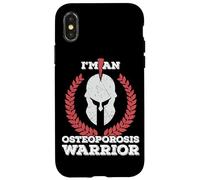Soy un Guerrero de la osteoporosis Regalo de concienciación sobre la osteoporosis Carcasa para iPhone X/XS