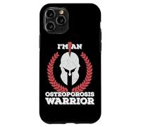 Soy un Guerrero de la osteoporosis Regalo de concienciación sobre la osteoporosis Carcasa para iPhone 11 Pro