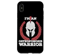 Soy un Guerrero de la osteoporosis Regalo de concienciación sobre la osteoporosis Carcasa para iPhone XS MAX