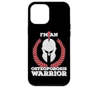 Soy un Guerrero de la osteoporosis Regalo de concienciación sobre la osteoporosis Carcasa para iPhone 12 Pro MAX