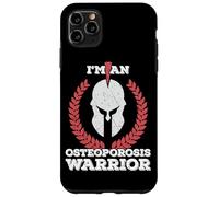 Soy un Guerrero de la osteoporosis Regalo de concienciación sobre la osteoporosis Carcasa para iPhone 11 Pro MAX