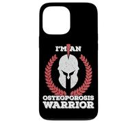 Soy un Guerrero de la osteoporosis Regalo de concienciación sobre la osteoporosis Carcasa para iPhone 13 Pro MAX