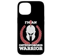 Soy un Guerrero de la osteoporosis Regalo de concienciación sobre la osteoporosis Carcasa para iPhone 15