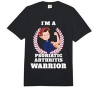 Soy un Guerrero PsA Concientización sobre la Artritis psoriásica Comfort Colors Adult Heavyweight T-Shirt
