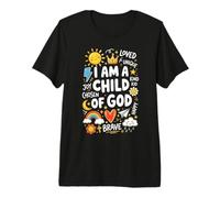 Soy Un Hijo De Dios Amado Único Alegría Valiente Camiseta Premium