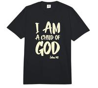 Soy un Hijo de Dios Juan 1:12 Tengo fe en Jesucristo Comfort Colors Adult Heavyweight T-Shirt