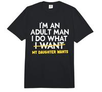 Soy un Hombre Adulto Hago lo Que mi Hija Quiere Padre Hija Comfort Colors Adult Heavyweight T-Shirt