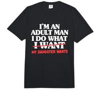 Soy un Hombre Adulto Hago lo Que mi Hija Quiere Padre Hija Comfort Colors Adult Heavyweight T-Shirt