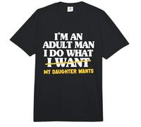 Soy un Hombre Adulto, Hago lo Que mi Hija Quiere papá Divertido Comfort Colors Adult Heavyweight T-Shirt