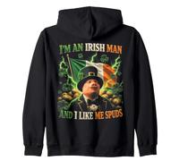 Soy un Hombre irlandés y me Gusta Spuds Día de San Patricio Sudadera con Capucha