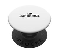 Soy un humor divertido inapropiado para aquellos a los que no les importa PopSockets PopGrip Adhesivo