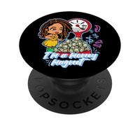 Soy un imán para el Dinero, melanina, buscavidas, Hermana Negra PopSockets PopGrip Adhesivo