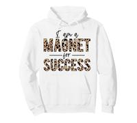 Soy un imán para el éxito Orgulloso Positivo Inspirar motivar Sudadera con Capucha