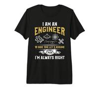 Soy un Ingeniero para Ahorrar Tiempo Supongamos Que Siempre Camiseta Premium