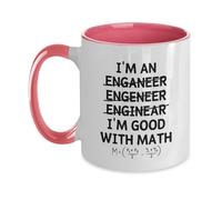 Soy Un Ingeniero Taza Cerámica Taza De Café Porcelana Tazas 330Ml Para Bebidas Zumo Cacao