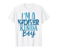 Soy un Invierno un Poco niño frío congelado Temporada Amante Divertido Hielo Camiseta