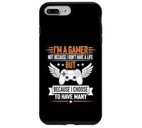 Soy un Jugador, no Porque no Tenga Vida, Sino Muchas Vidas Carcasa para iPhone 7 Plus/8 Plus