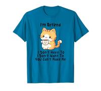 Soy un Lindo Gato Jubilado y Amantes del té del café Camiseta