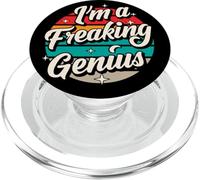 Soy un Maldito Genio - Divertido Inteligente, Genio PopSockets PopGrip para MagSafe
