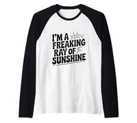 Soy un Maldito Rayo de Sol Camiseta Manga Raglan