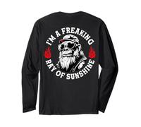 Soy un Maldito Rayo de Sol Divertido Mono (en la Parte Posterior) Manga Larga