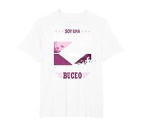Soy un Mama Sencilla Amo a mis Hijos y al Buceo - Buceador Camiseta, Hombre Tallas Grandes, Blanco, 4X Alto