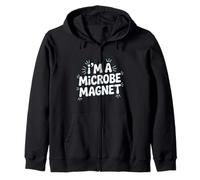 Soy un microbiólogo magnético de microbios Sudadera con Capucha