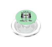 Soy un Mixtape - Cassette Retro Agender Que gotea Pintura PopSockets PopGrip para MagSafe