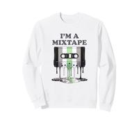 Soy un Mixtape - Cassette Retro Agender Que gotea Pintura Sudadera
