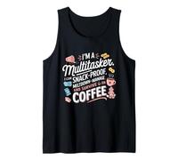 Soy un multitarea, a prueba de bocadillos derretimiento y sobrevivir en el café Camiseta sin Mangas