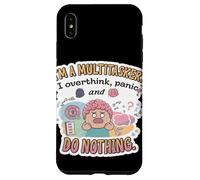 Soy un multitarea Pienso demasiado, entro en pánico y no hago nada Carcasa para iPhone XS Max