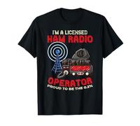 Soy un operador de radioaficionado con licencia - Entusiastas de Ham Radio Camiseta