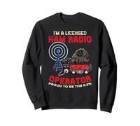 Soy un operador de radioaficionado con licencia - Entusiastas de Ham Radio Sudadera