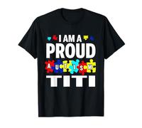 Soy un orgulloso autismo Titi Conciencia sobre el autismo Camiseta