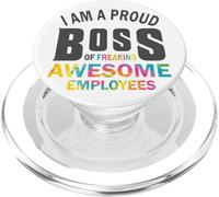 Soy un Orgulloso Jefe de empleados increíbles PopSockets PopGrip para MagSafe