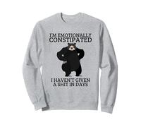 Soy un oso gruñón sarcástico emocionalmente estreñido Sudadera