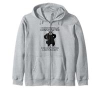 Soy un oso gruñón sarcástico emocionalmente estreñido Sudadera con Capucha