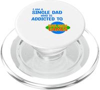 Soy un Padre Soltero Que es Adicto a Cool Math Games Gaming PopSockets PopGrip para MagSafe