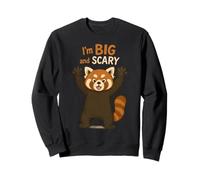 Soy un panda rojo grande y aterrador Sudadera