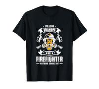 Soy un papá Abuelo Bombero Día del Padre Bombero Camiseta gráfica económica