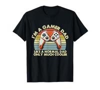 Soy un papá gamer como un papá normal Solo mucho más fresco Juegos Camiseta