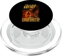 Soy un papá héroe y bombero - nada me asusta PopSockets PopGrip para MagSafe
