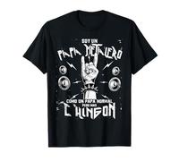 Soy un papá metalero como un papá normal pero más chingón Camiseta