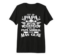 Soy Un Papá Motero como Un Papá Normal Pero Màs Guay Camiseta Premium