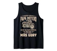 Soy un Papá Motero como un Papá Normal Pero Mas Guay Camiseta sin Mangas