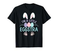 Soy un pequeño conejito Eggstra - Linda diversión de primavera de Pascua en colores pastel Camiseta