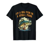 Soy un pez Grande en un Estanque pequeño Cuentos Divertidos de Comida rápida Camiseta