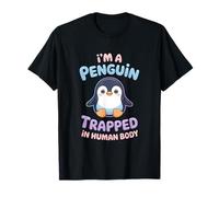 Soy un Pingüino Atrapado En El Cuerpo Humano Camiseta
